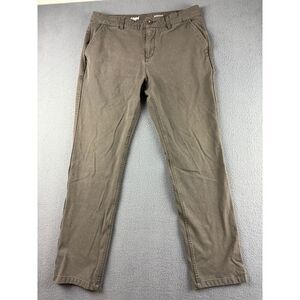 Mugsy Pants Men's 34x31* Olive Brooks Chino Barstool Classic‎ Stretch Straight